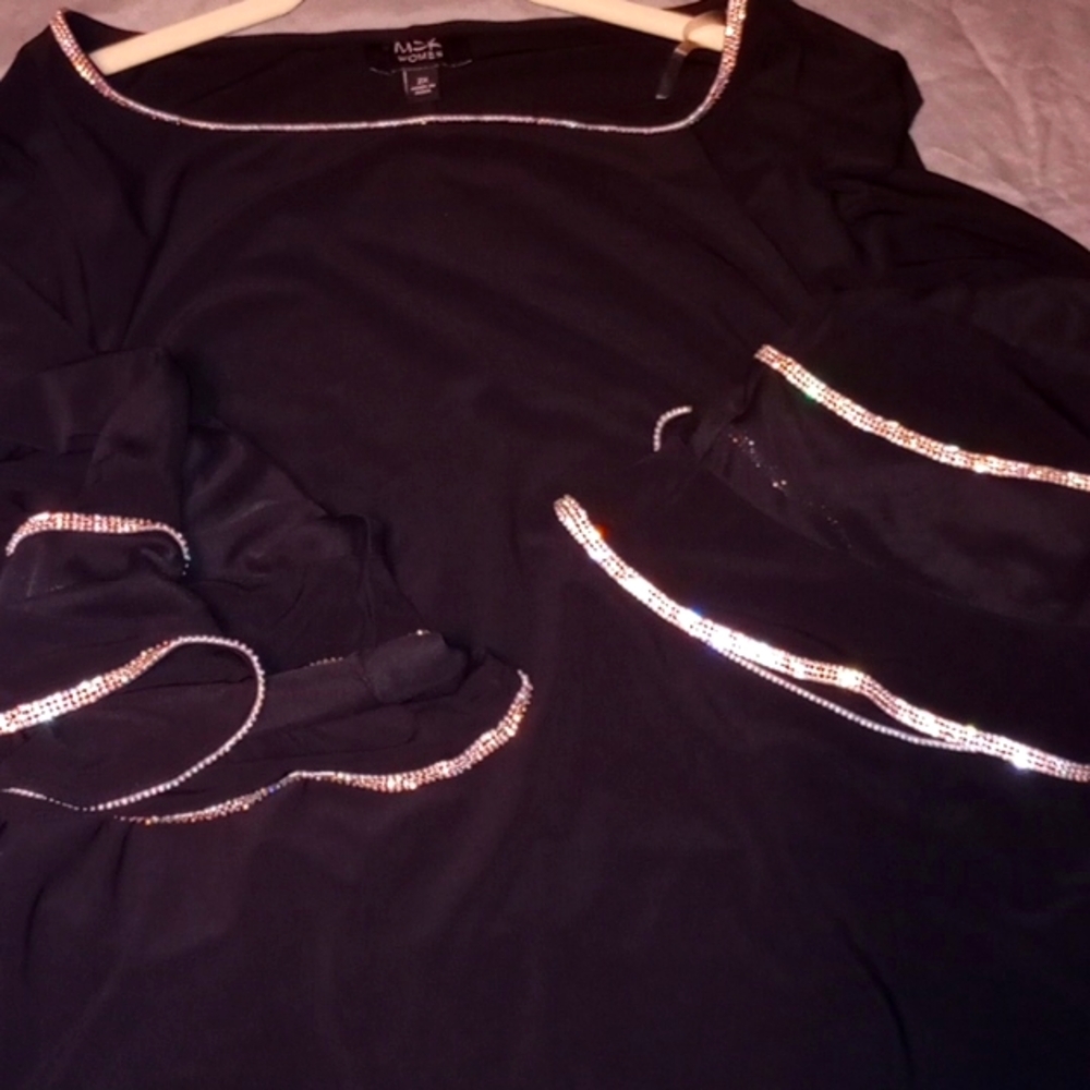 A black blouse